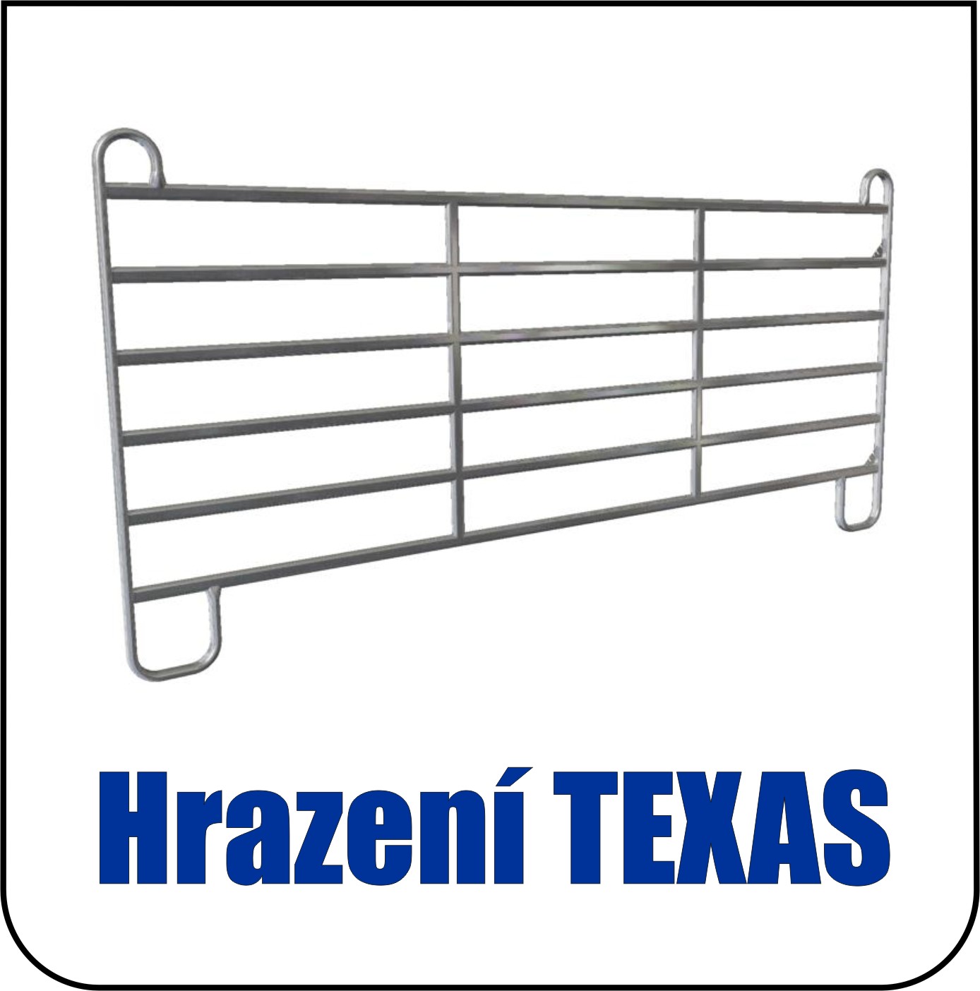 Mobilní hrazení pro skot a koně, panely Texas